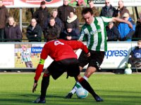 002 2016 Genemuiden Broekster Boys  27-02-2016: Voetbal: SC Genemuiden v Broekster Boys: Genemuiden/Christian Riemens of Genemuiden/8e finale KNVB beker district Noord